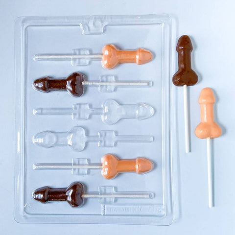 Shop Chocolate Penis Molds 3/Set by Forum Novelties