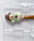 Snowman Pretzel Rod Candy Mold Pic