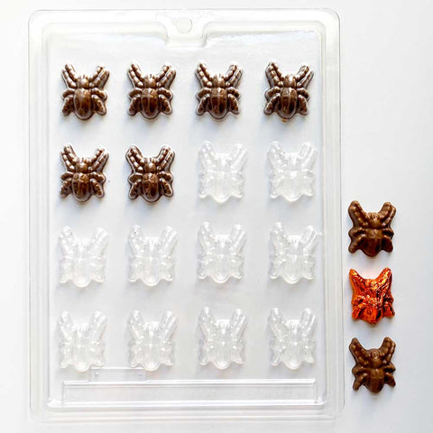 Spider Pieces Chocolate Mold
