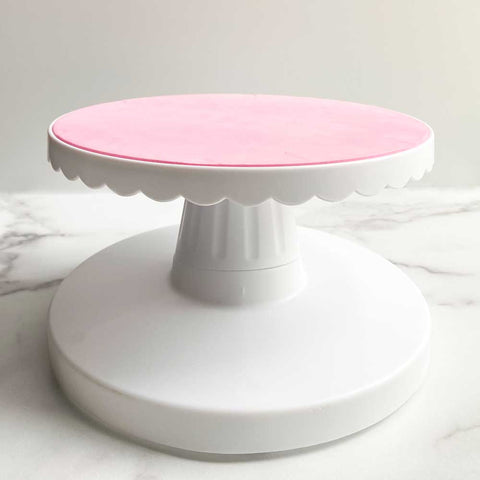 Cake Turntable Stand Smooth Rotating Cake Stand Anti-Slip Surface