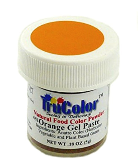TruColor Orange Gel Paste Powder Color