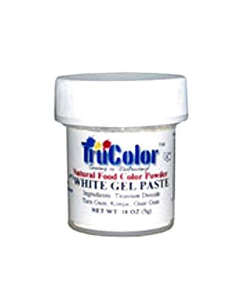 TruColor White Gel Paste Powder Color