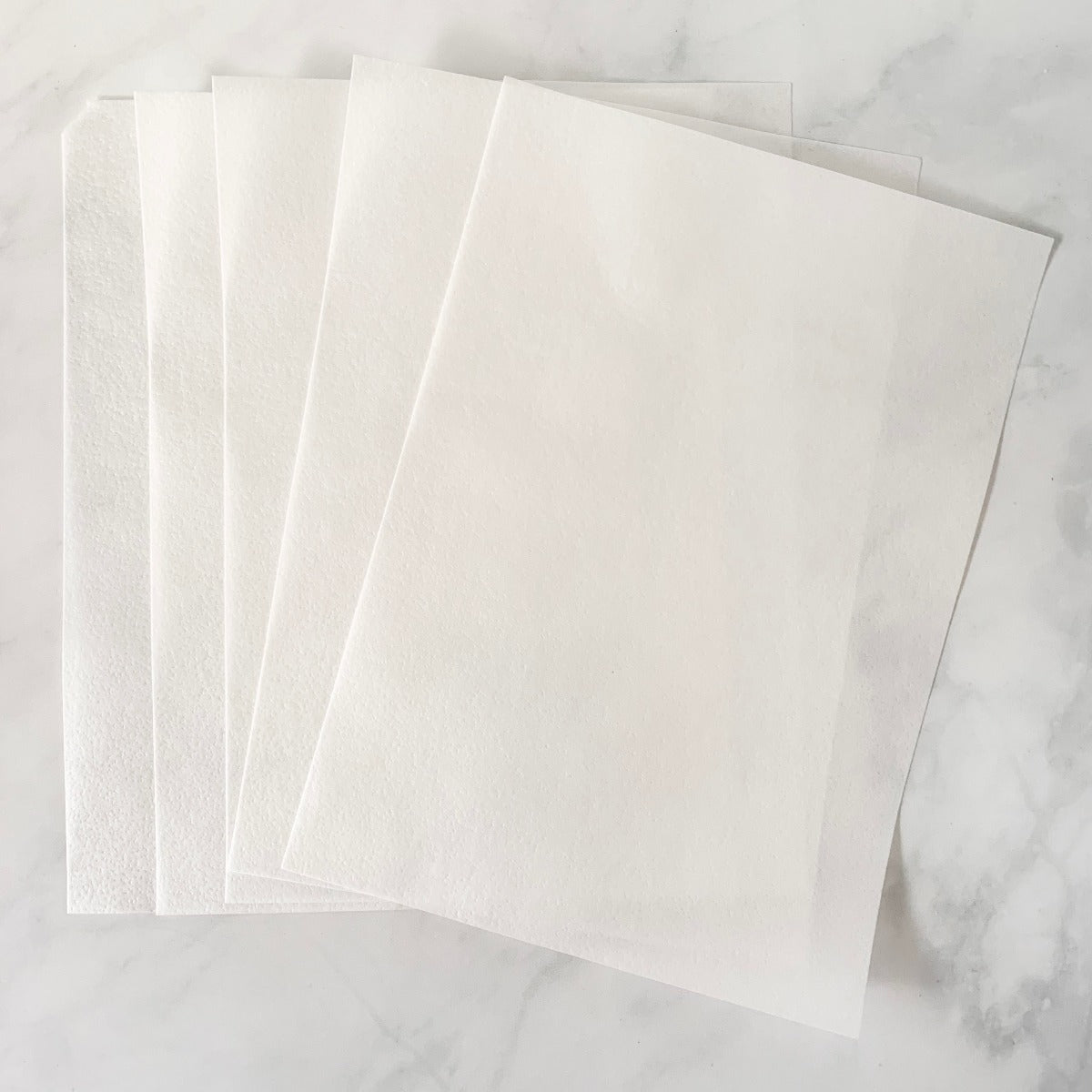 20 sheets of A4 flavoured edible wafer paper (rice paper) in mixed  colours+white