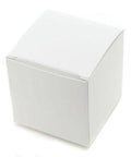 White 2 inch Truffle  Candy Box
