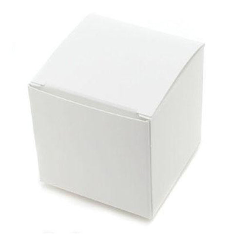 White 2 inch Truffle  Candy Box
