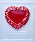 X- Large Personalized Heart Pour Box Candy Molds